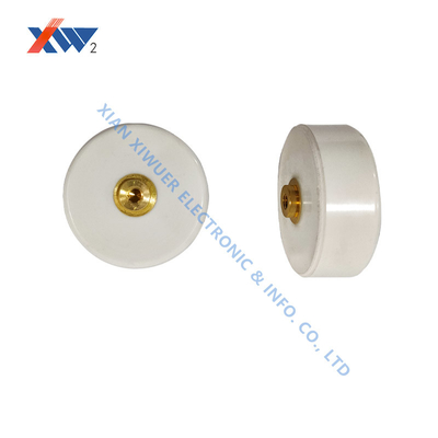 High voltage ceramic disk capacitor doorknob ceramic type used for laser generator