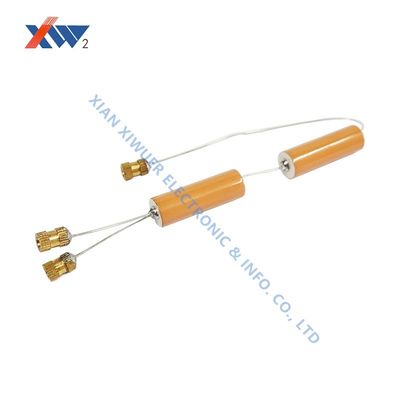 Qualität Kundengebundener keramischer Hochspannungskondensator Rod 36KV 45PF beschichtete verfügbares Fabrik