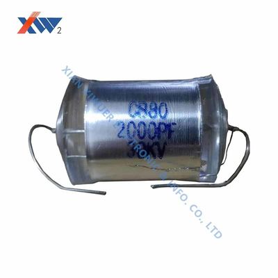 Guter Preis CB80 30KV Wechselstromhochspannungspolystyren-Folienkondensator 2000 PF online