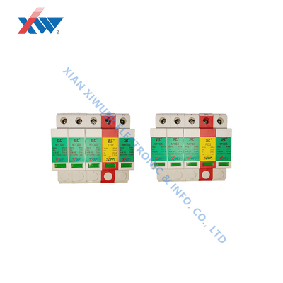 275VAC 40kA 4P+1P Klasse C Stromversorgung Blitzhalter AC 275V Für 4-Phasen-Stromversorgung Elektroschutz