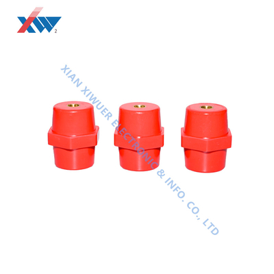 Epoxidharz Niederspannungsisolator, Busbar-Isolator SM25-M5, Messing-Gitter-Stopp-Isolator für erneuerbare Energien
